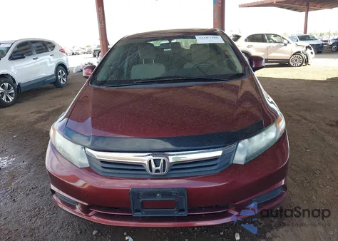 2012 Honda Civic Ex from USA, damaged, VIN 19XFB2F82CE059284